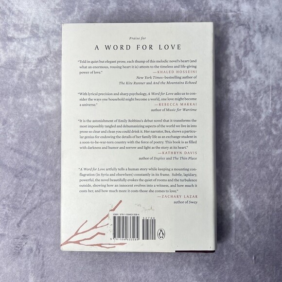 A Word for Love : A Novel by Emily Robbins (2017, Hardcover) NEW - Picture 6 of 7